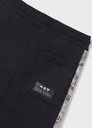 Contrast Jogger - Black