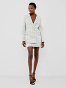 Effie Boucle Blazer - Vlassic Cream/blackout