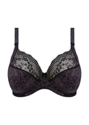 Lucie Underwire Plunge Bra - Black