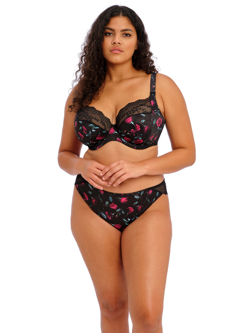 Lucie Underwire Plunge Bra - Rock & Rose