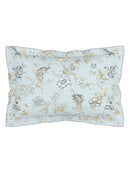 Birds of Paradise 100% Cotton Duvet Cover Set - Blue