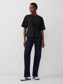 Pearl Top - Utility Blue