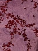 Kenny Mesh Velvet Burnout Top - Multi