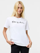 Pardon My French Short Sleeve Tee - White