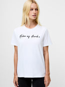 Pardon My French Short Sleeve Tee - White