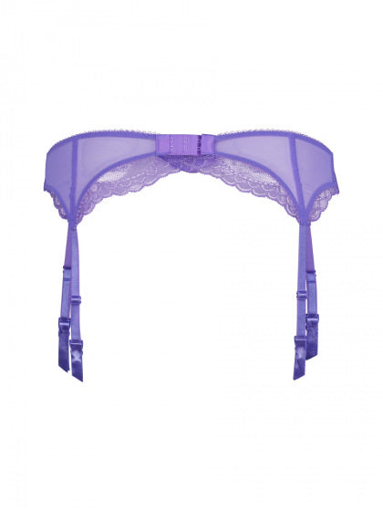 Superboost Lace Suspenders - Purple Hebe