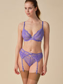 Superboost Lace Suspenders - Purple Hebe