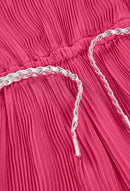 Chiffon Dress - Fuchsia