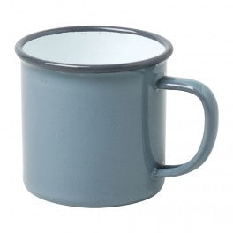 8cm Enamel Mug - Grey
