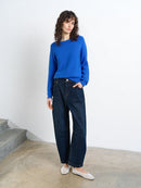 Lily Mozart Long Sleeve Jumper - Azure Blue