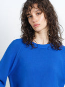Lily Mozart Long Sleeve Jumper - Azure Blue