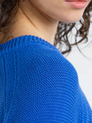 Lily Mozart Long Sleeve Jumper - Azure Blue