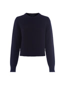 Crew Neck Jumper - Utility Blue