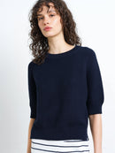Lily Mozart High Neck Jumper - New Navy