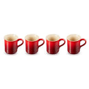 Set of 4 Seattle Mugs 400ML - Cerise