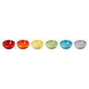Rainbow Set of 6 Pinch Bowls