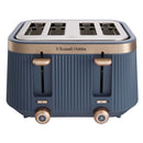 Brontë 4 Slice Toaster - Soft Navy