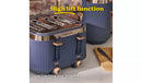 Brontë 4 Slice Toaster - Soft Navy