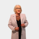 Stitch Pocket Coat - Mushroom