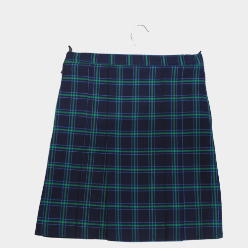 Hunter Check Skirt - Blue Check