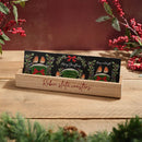 Robin on Post Box & Bow Slate Coaster