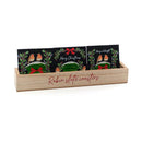 Robin on Post Box & Bow Slate Coaster