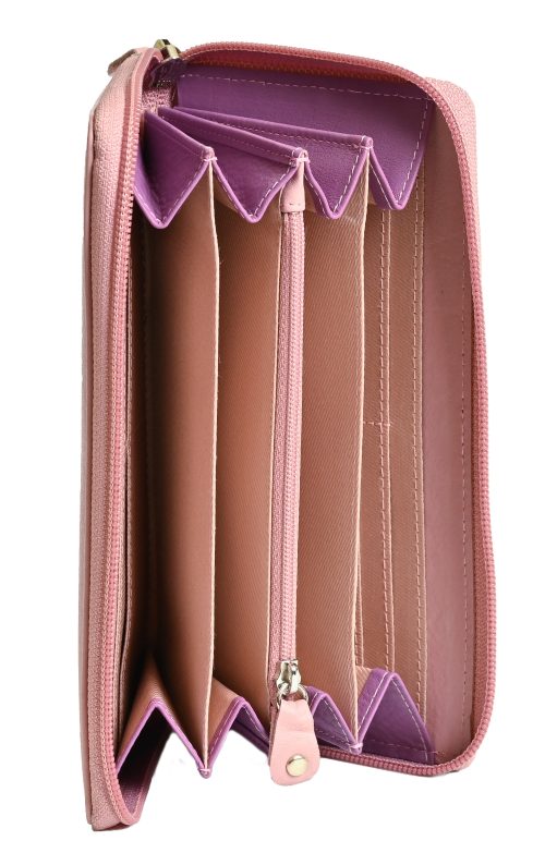 Light Weight Purse - Rosa/violet