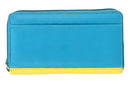 Light Weight Purse - Turquoise/yellow