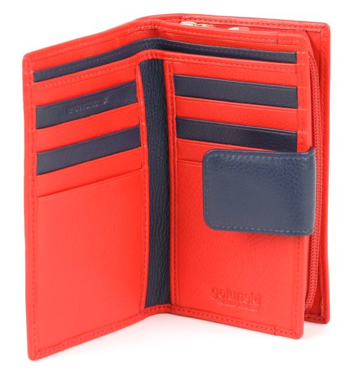 Purse - Red/navy