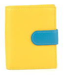 Purse - Turquoise/yellow