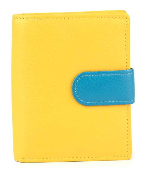 Purse - Turquoise/yellow