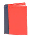 Credit Card Holder - Red/navy