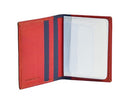 Credit Card Holder - Red/navy