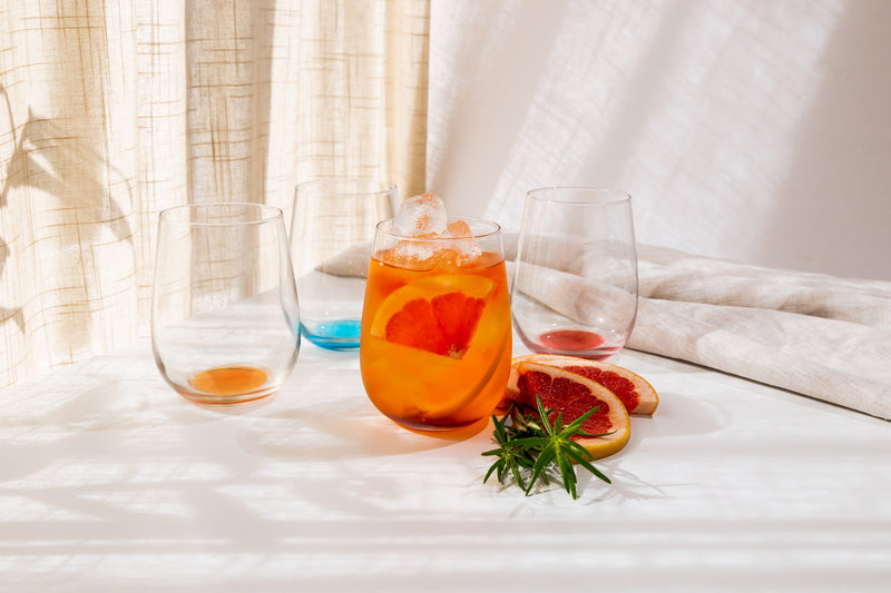 Jewel Collection Stemless Tumbler Set of 4