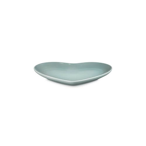 Heart Plate 23cm - Sea Salt