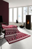 Fairisle Throw 140 x180cm