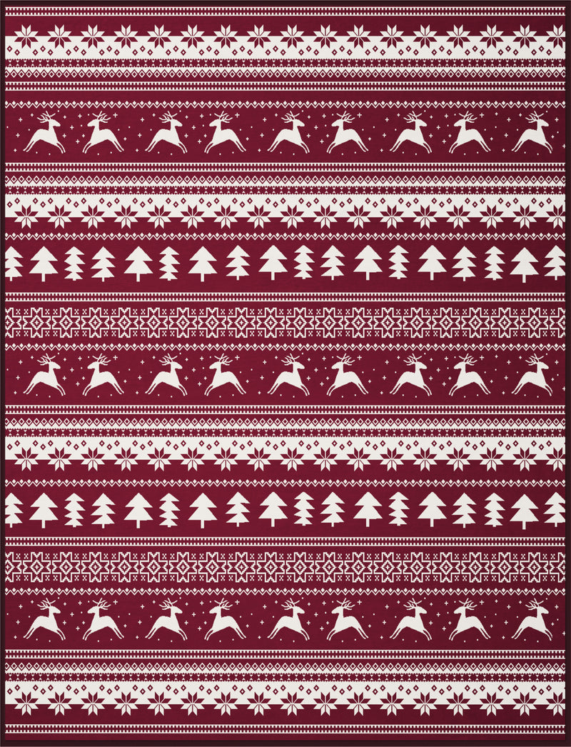 Fairisle Throw 140 x180cm