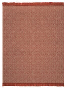 Chevron Terracotta Throw 140 x 180cm