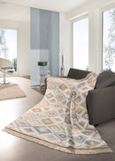 Aztec Natural Throw 140 x 180cm