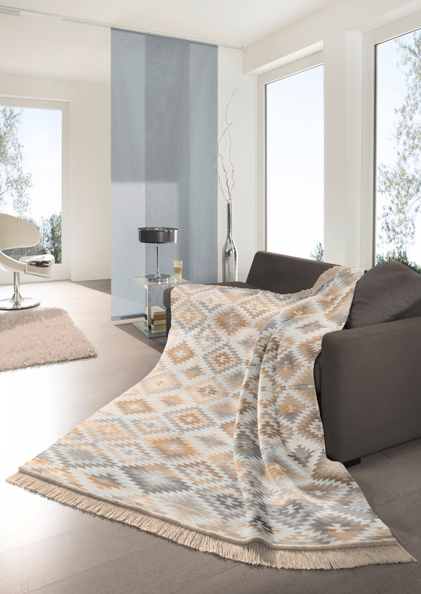 Aztec Natural Throw 140 x 180cm