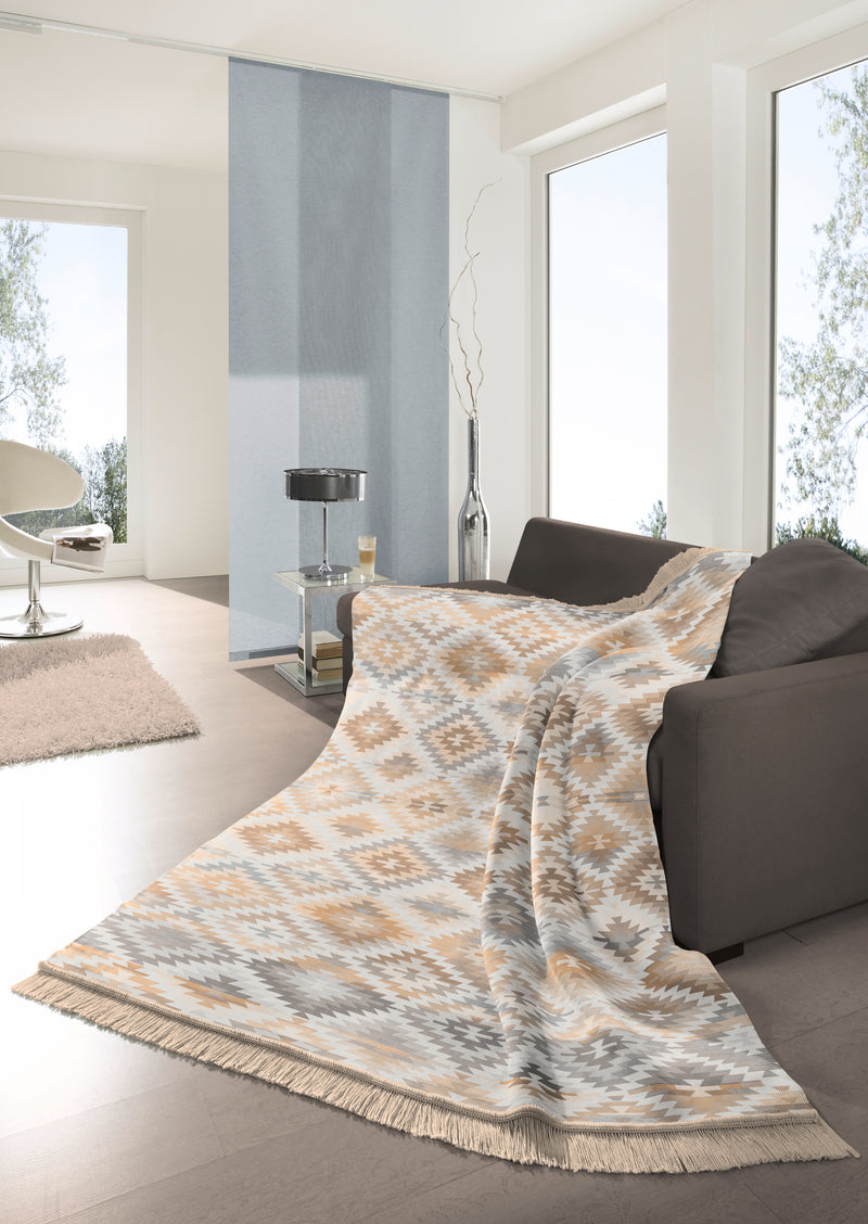 Aztec Natural Throw 140 x 180cm