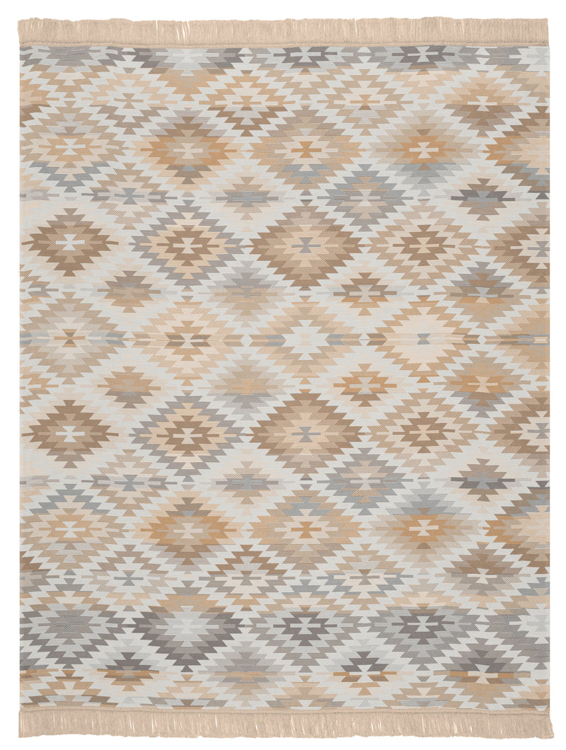 Aztec Natural Throw 140 x 180cm