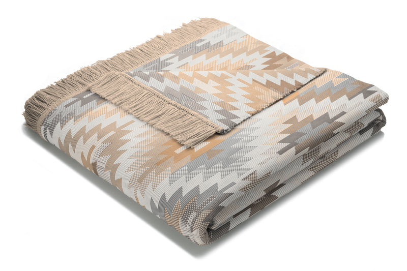 Aztec Natural Throw 140 x 180cm