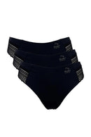 My Basic 3 Pack String - Black