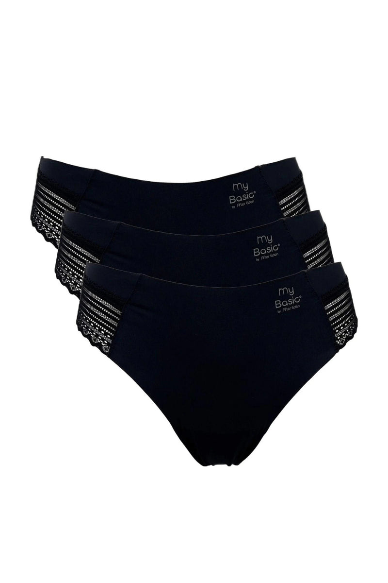 My Basic 3 Pack String - Black