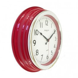 Classic 14" Wall Clock - Red