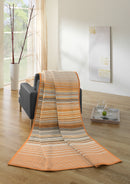 Thermosoft Throw - Stripe Spicy 150 x 200