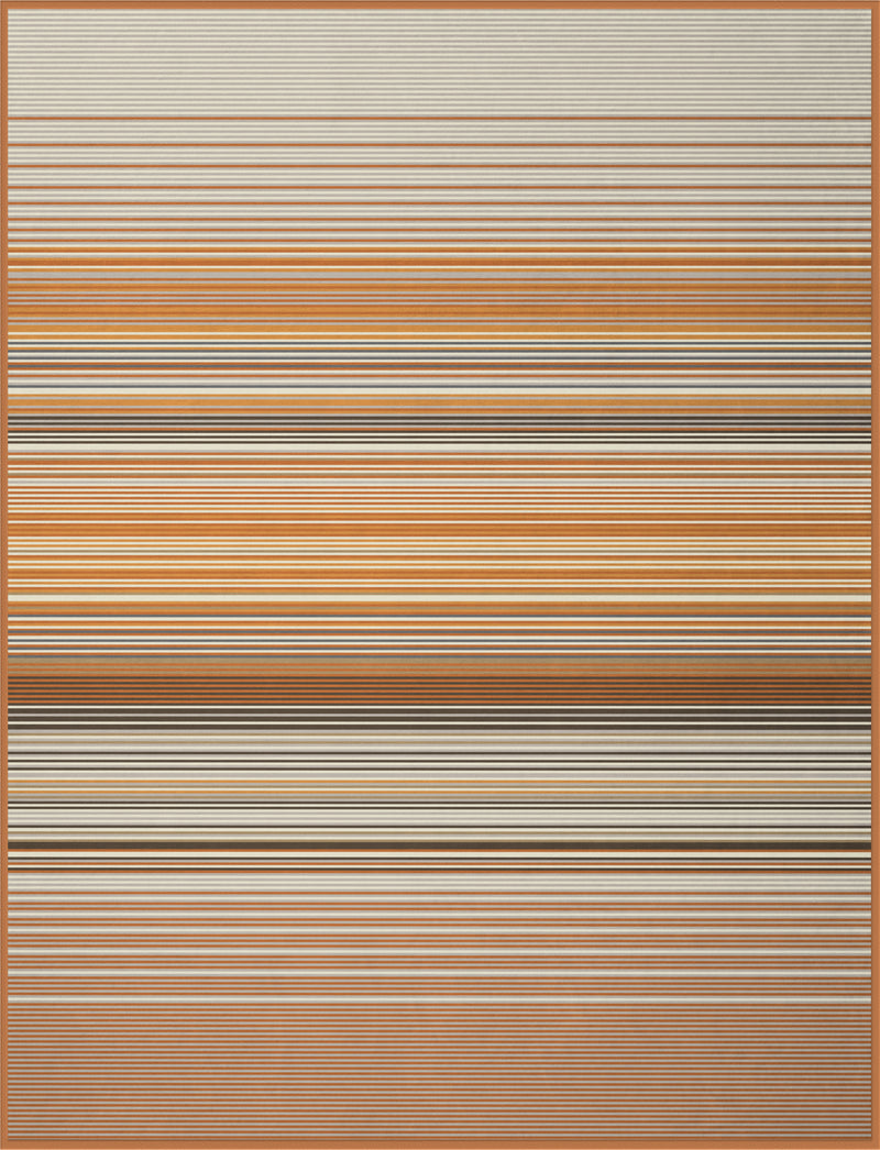 Thermosoft Throw - Stripe Spicy 150 x 200