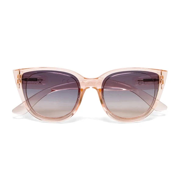 Silvia Cat Eye Sunglasses - Transparent Pink