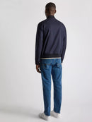 Forbes Bomber Jacket - Navy2
